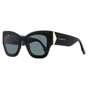 Victoria Beckham V-Plaque Butterfly Sunglasses VB652S 001 Black 51mm