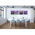 thumbnail image 6 of Purple Lavender Pictures Purple Bathroom Wall Decor Nature Mountain Purple Landscape Wall Art for Living Room France Provence Canvas Painting Flower Scenery Poster Bedroom Home Decorations 12x12" 4Pcs, 6 of 6