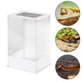 thumbnail image 1 of REPTI ZOO Mini Terrario de Acrílico para Reptiles, 12cmx10cmx20cm de 2.4 Lt, Caja de Cría de Reptiles, Terrario para Tarántula, Escorpión, Isópodos, Cucaracha, Invertebrados, Insectos y Mantis, 1 of 11
