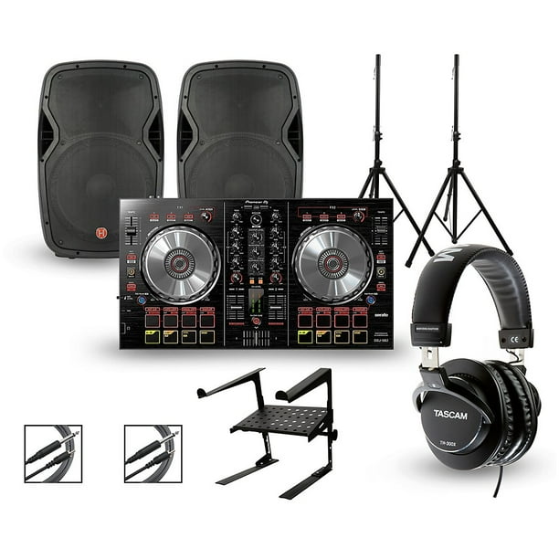 Pioneer Ddj Sb2 With Harbinger V1015 Dj Package Walmart Com Walmart Com