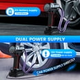 thumbnail image 4 of ODEGNC 21V 160PSI Digital Air Compressor Heavy Duty Cordless Tire Inflator 10000mAh 12VDC Portable Car Pump for SUV, 4 of 11