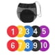 thumbnail image 5 of 10 marcadores numerados para el suelo, tapetes de entrenamiento de habilidades, velocidad, agilidad, gimnasio, práctica de suelo, marcadores de disco Multicolor, 5 of 8
