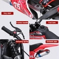 thumbnail image 6 of 49cc 4-Stroke Kids Dirt Bike, Gas Powered Motocross Bike with Disc Brakes, Mini Off-Road Motorcycle for Teens, 10-Inch Tires, Front & Rear Suspension, 6 of 9