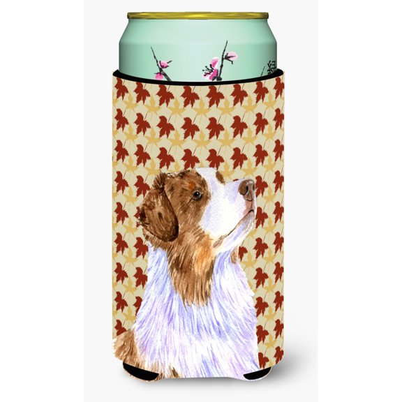 Australian Shepherd Fall Leaves Portrait Tall Boy Hugger