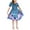 Bling Butterfly, variant on Yuyamidu Bling Butterfly Dress Up Clothes for Little Girls 5T-6T Blue Kids A-Line Dresses Fashion Summer Spring Short Sleeve Sundress Comfortable Party Going Out School Midi Dress