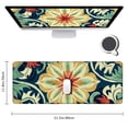 thumbnail image 2 of Mouse Pad,Office Home Mouse Mat Design,Waterproof Ethnic Mouse pad,Non-Slip Rubber Base Computer Mouse Pads for Wireless Mouse, Circles, 2 of 6