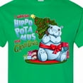 thumbnail image 4 of Inktastic I Wanna Hippopotamus for Christmas Cute Hippo T-Shirt, 4 of 5