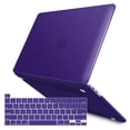 thumbnail image 1 of Funda rígida con teclado IBENZER para MacBook Pro de 13 pulgadas, color morado, 1 of 9