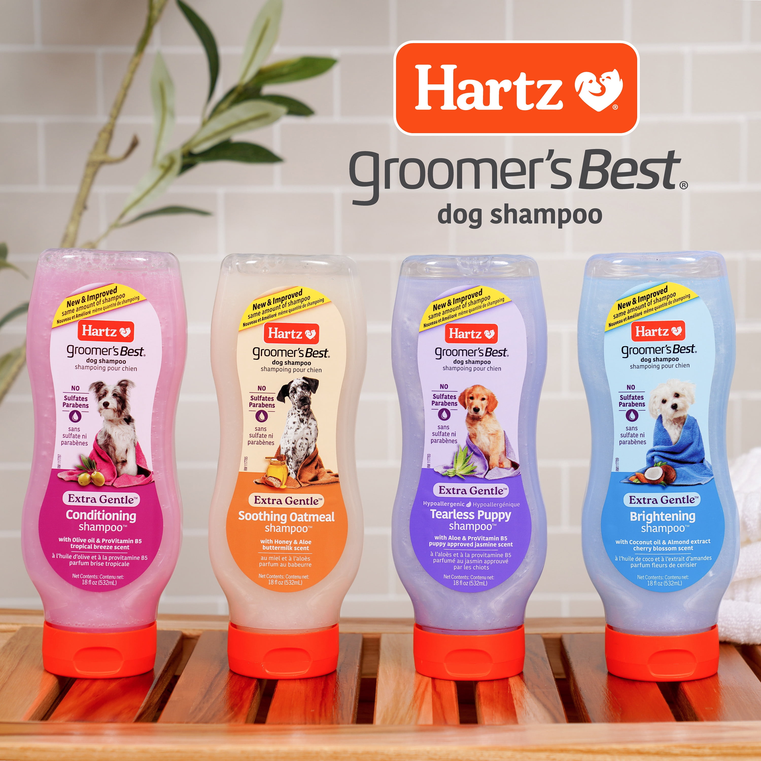 Hartz Groomer's Best Oatmeal Shampoo, 18 Fl Oz