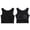 Black, variant on Padded One Piece Bra Top Women Sleeveless Racerback Casual Yoga Workout Tank Tanks for Women