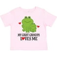 thumbnail image 3 of Inktastic My Great Grandpa Loves Me Boys Boys Toddler T-Shirt, 3 of 5