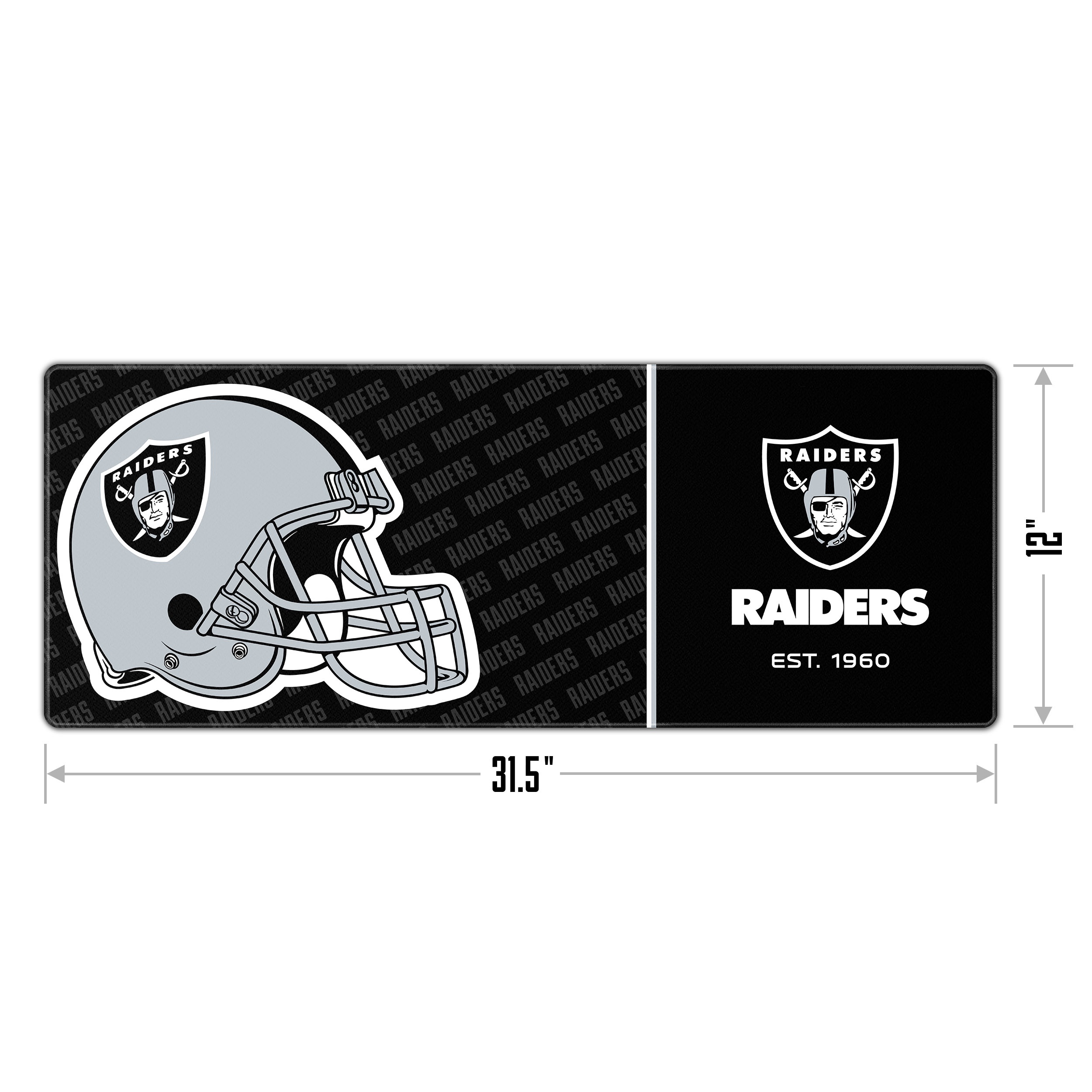 Las Vegas Raiders Logo Series Desk Pad SMU