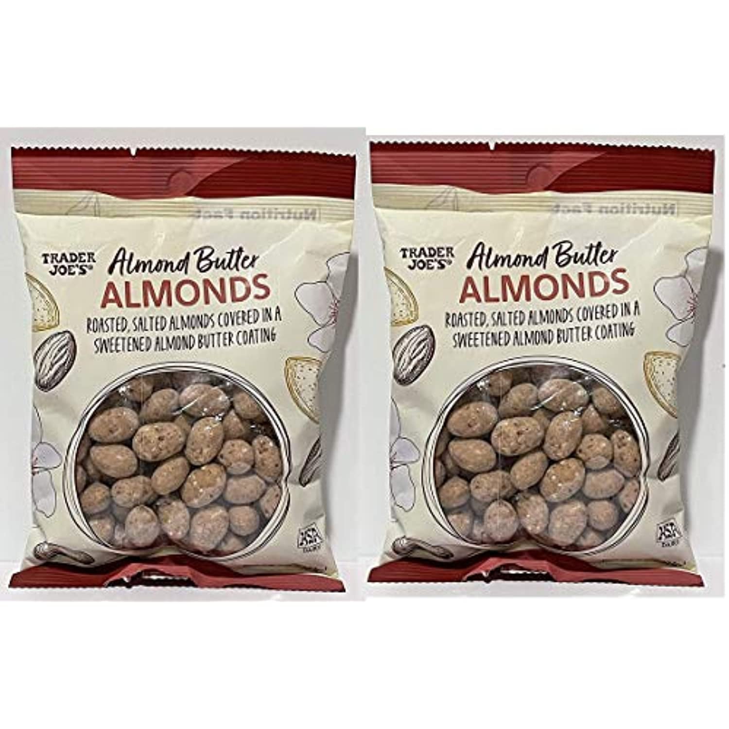 Tj Almond Butter Almonds Roasted, Salted Almonds Covered In A