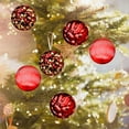 thumbnail image 4 of Yhmxh Christmas Balls Ornaments Set, 22Pcs Glitter Shatterproof Christmas Ball Snowflakes Tree Ornaments Hanging Ball Decoration Christmas Tree Hanging Ornaments for Wreath Garland Home Decor, 4 of 6