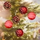 thumbnail image 4 of Juego de adornos de adornos de árbol de Navidad 22 Pack | Bolas y formas de caramelo surtidas de plástico irrompible | Decoración navideña para chimenea, repisa, ventana, patio | Decoraciones, 4 of 6
