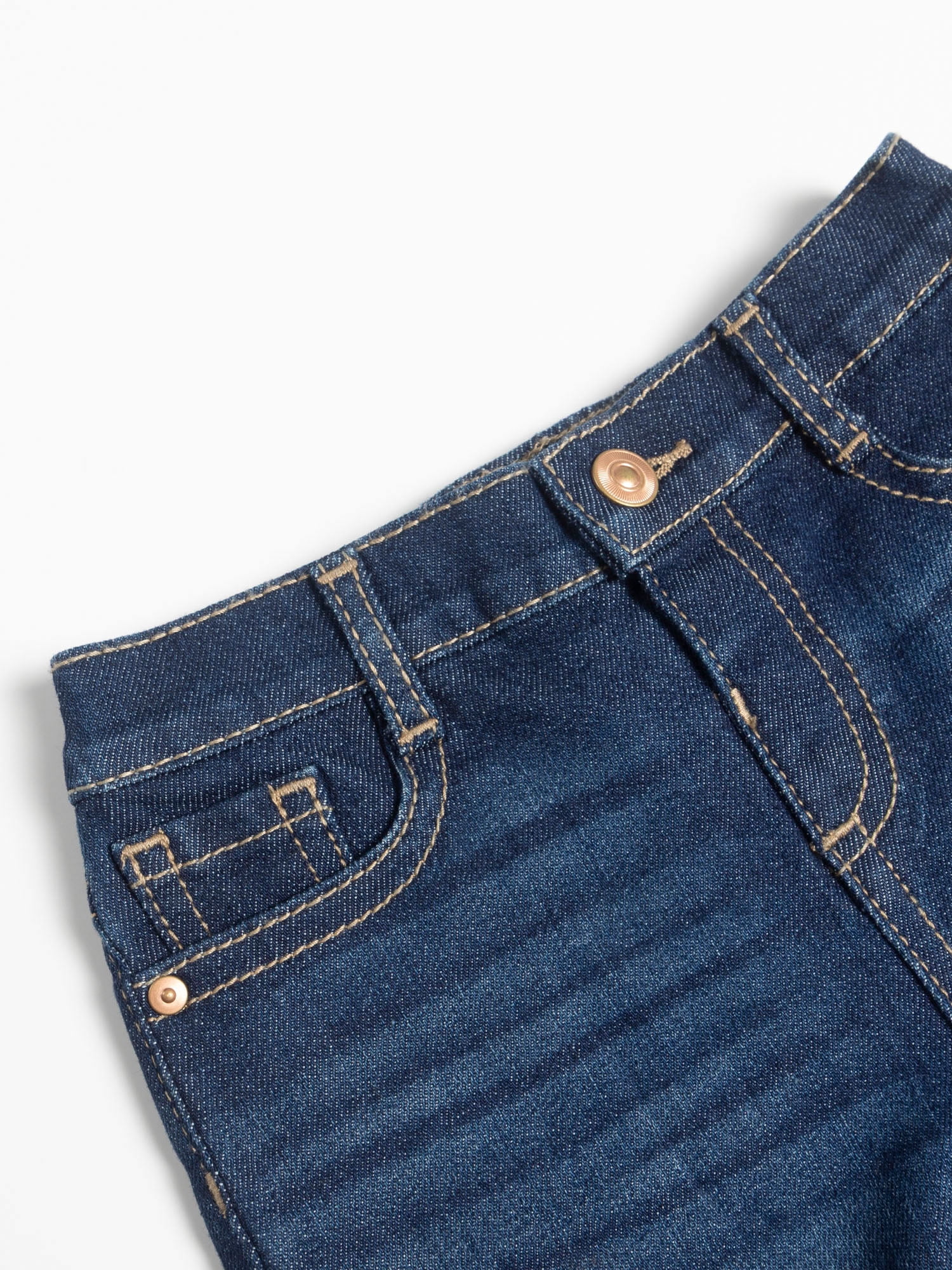 Wonder Nation Toddler Girl Denim Short, Sizes 12 Months - 5T