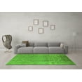 thumbnail image 3 of Ahgly Company Indoor Square Oriental Green Traditional Area Rugs, 8' Square, 3 of 4