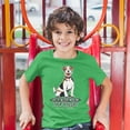 thumbnail image 3 of Tee Hunt Life is Better with My Jack Russell Youth T-Shirt Dog Animal Lover Kids, Green, Medium, 3 of 5