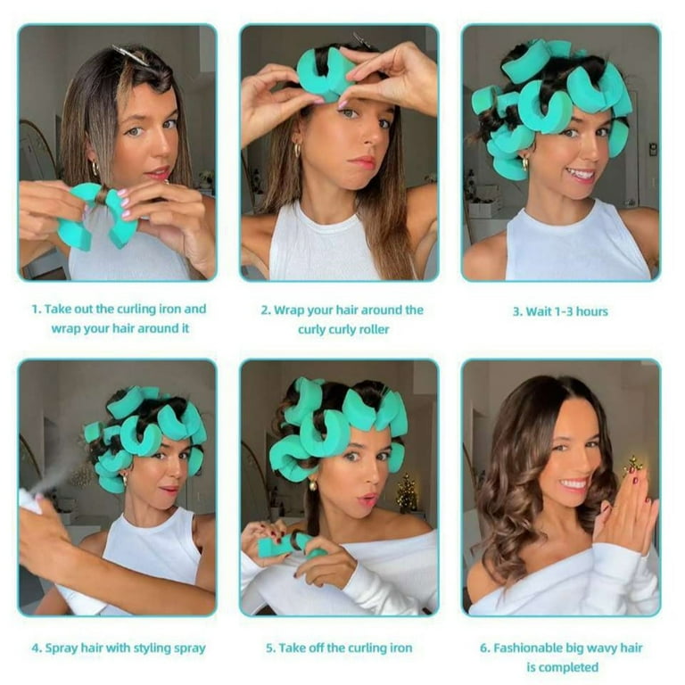 Ringlet Hair Curler Pro Curling Stone Hat Curling Mat Game Insert Name Here Quick Slick Foam Hair Roller Set Heatless Hair Curlers To Sleep In How to