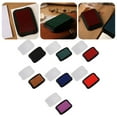 thumbnail image 4 of MYG Large Stamp Pads, Ink Pads, Solid Colors Available for Craft Scrapbooking Fingerpaint on Paper Wood Fabric (Brown), 4 of 5