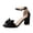 Black, variant on Vedolay Summer High Heels Womens Slip On Pointed Toe Wedding Spool High Heel Pumps Shoes,Yellow 8