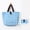 Sky Blue, variant on Kokovifyves Home Items Clearance Sale Portable Oxford Cloth Shopping Bag 600D Waterproof Foldable Portable Oxford Cloth Bag