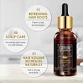 thumbnail image 5 of Sérum para el crecimiento del cabello con biotina y cafeína, aceite capilar multiusos para cabello seco, dañado y con puntas abiertas., 5 of 5