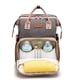 thumbnail image 4 of Mochila para pañales para bebés - Mochila para niños y niñas, Mochila para pañales para bebés con cambiador - Registro de bebés TUNC Sencillez, 4 of 5
