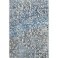 thumbnail image 2 of Addison Rugs Mayfield Premium Machine Washable Transitional Abstract Blue Rectangle Rug, 3' X 5' Machine Washable Transitional Abstract Blue Oversized Sherpa Throw Blanket, 2 of 6