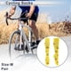 thumbnail image 2 of Calcetines de ciclismo Unique Bargains, anti-fricción, calcetines para bicicleta al aire libre, rojos y amarillos, tamaño M, neutros y universales, 1 par, 2 of 7