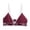 Watermelon Red, variant on Bras for Women,Athletic Triangle Bralette Light Support Comfort Soft Lined Wirefree Bra Top for,Sports Bras for Women,Grey,S