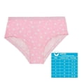 thumbnail image 2 of Hipster Fruit of the Loom para Niña, Algodón Stretch 3 Piezas Multicolor Talla 10, 2 of 4