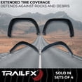 thumbnail image 2 of TrailFX Fender Flare TFT3001S TFX Fender Flares; Pocket Style; Extended Tire Coverage; Black Smooth Paintable Finish; Injected Polypropylene, 2 of 7