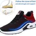 thumbnail image 5 of Natyhooy Mens Lace Up Sneakers Casual Running Shoes, 5 of 7