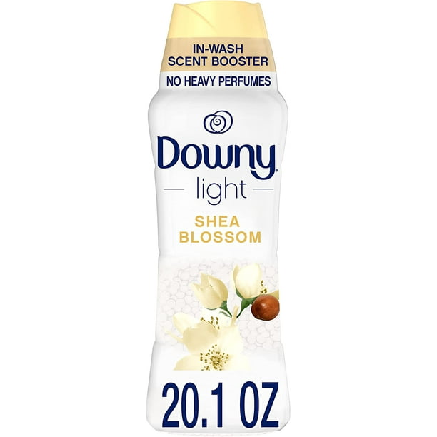 Downy Light Laundry Scent Booster Beads for Washer, Shea Blossom, 20.1