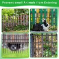 thumbnail image 4 of Valla barrera para animales CHTSJQW de metal inoxidable de 12 m, separación de 1,52 in, 4 of 7