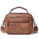 thumbnail image 2 of Bolso La Superior para Mujeres Checke Pu Cuero Viajar Rojo, 2 of 9