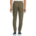 thumbnail image 4 of Athletic Works Men's & Big Men's Fusion Knit Jogger Pants, Sizes S-3XL, 4 of 6