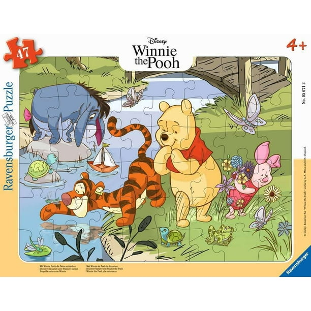 Puzle infantil Ravensburger Discover Nature Winnie, 47 piezas