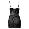 thumbnail image 7 of DHFJKG Party Dresses For Women Sleeveless Sexy Sparkly Sequin Mini Bodycon Summer Square Neck Evening Gown Cozy Dresses, 7 of 7