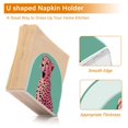thumbnail image 5 of Yayeee Napkin Holder for Table Kitchen Paper Tissue Organization, Big Pink Cheetah, 5 of 8