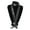 Black, variant on Men Rhinestone Tie Long Adjustable Hollow Out Exquisite Lightweight Dance Stage Show Performance Party Prom Men Necktie Black
