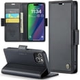 thumbnail image 1 of Case for iPhone 15 Plus Wallet Case with Card Holder, Kickstand RFID Blocking Magnetic Closure Shockproof Protective PU Leather Cover for iPhone 15 Plus Flip Wallet, 1 of 7
