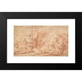 thumbnail image 2 of François van Loo 14x10 Black Modern Framed Museum Art Print Titled - The Flaying of Marsyas (Early 18th Century), 2 of 5
