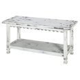thumbnail image 1 of Alaterre Meuble Banc Style Cottage en Finition Antique Blanche, 1 of 5