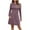 Z01#Purple, variant on IROINNID Sweater Dress for Women V Neck Sweater Dress Puff Long Sleeve Slim Bodycon Fall Winter Ribbed Knit Dresses