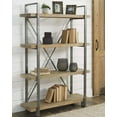 thumbnail image 3 of Signature Design by Ashley Forestmin 4 Shelf Bookcase in Brown and Black, 3 of 3