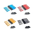 thumbnail image 3 of Xingzhi 4piece 1/18 Front Rear Shock Absorber Aluminum Alloy Wear-resistant Rc Front Rear Shock Absorber For HS 18301 RC Car Part Red, 3 of 6