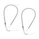 thumbnail image 1 of Conjunto de Línea de Cable de Motocicleta Sunnimix 2 Piezas Para XL1200 XL883 1200 883 130 Cm 51 de largo, 1 of 7