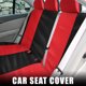 thumbnail image 2 of Fundas universales para asientos de automóviles, duraderas, lavables, planas, de algodón y lino, para asientos de automóviles, camiones y SUV, color rojo Unique Bargains fundas para asientos de automóviles, 2 of 9